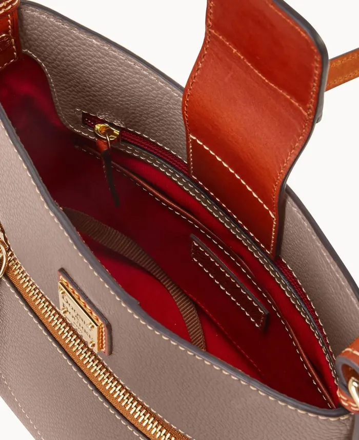 Pebble Grain Small Ridley Taupe Woman Dooney and Bourke Shoulder Bags Pebble Grain Small Ridley Taupe Woman Dooney and Bourke Shoulder Bags