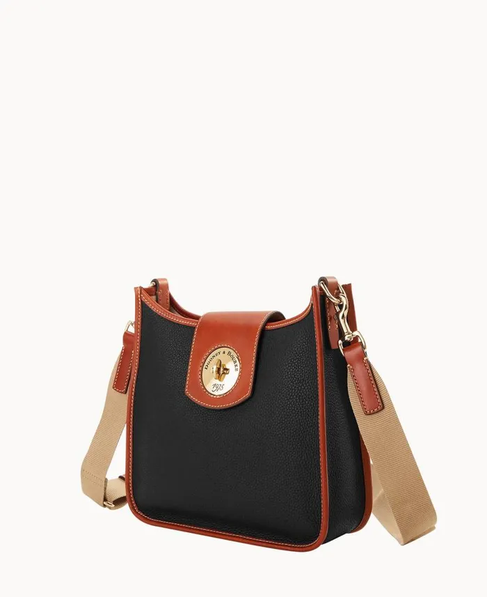 Pebble Turnlock Messenger 28 Black Woman Dooney and Bourke Shoulder Bags Pebble Turnlock Messenger 28 Black Woman Dooney and Bourke Shoulder Bags