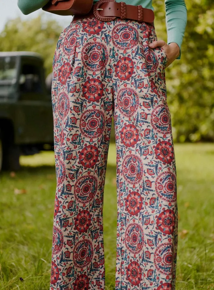 Petite Mendigote Pants Panama Pants Ecru 8211 Women