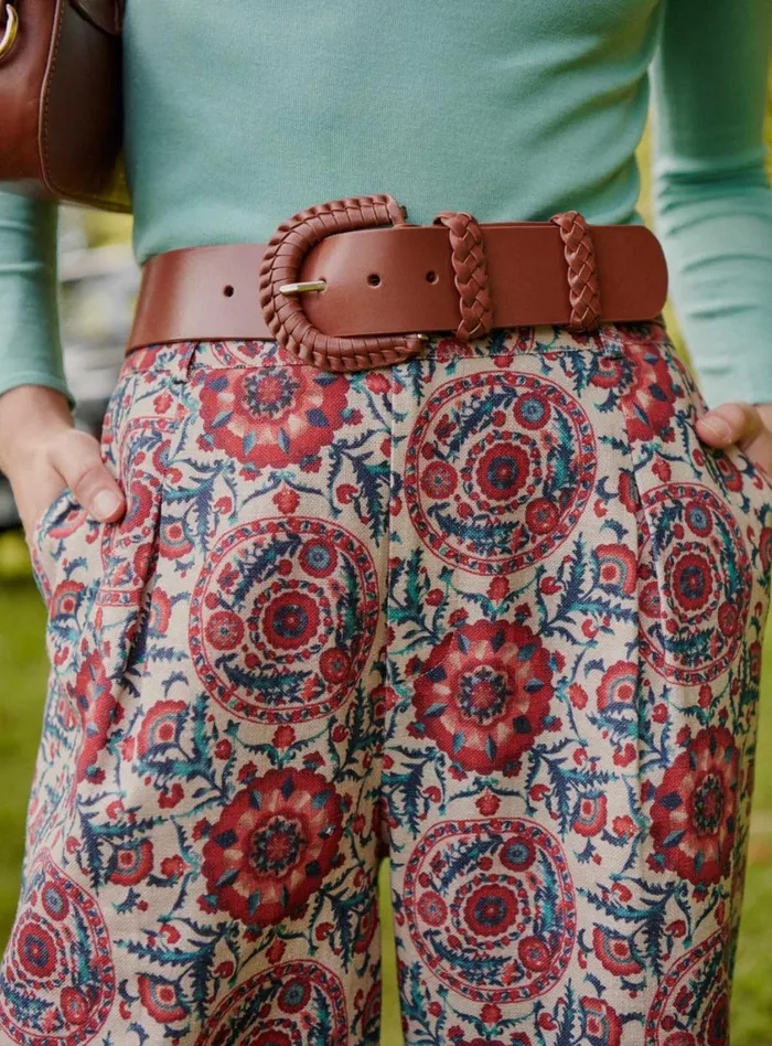 Petite Mendigote Pants Panama Pants Ecru 8211 Women