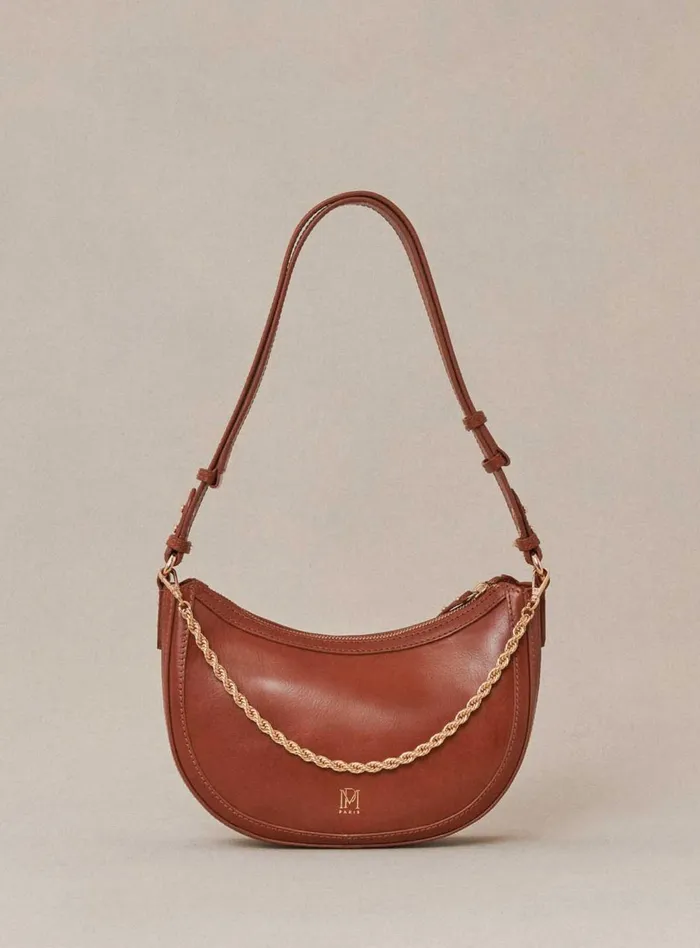 Petite Mendigote Shoulder Bags Fw24 Sac Saula Avec Chaine Retail Camel 8211 Women