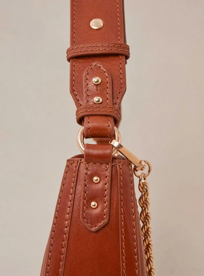 Petite Mendigote Shoulder Bags Fw24 Sac Saula Avec Chaine Retail Camel 8211 Women
