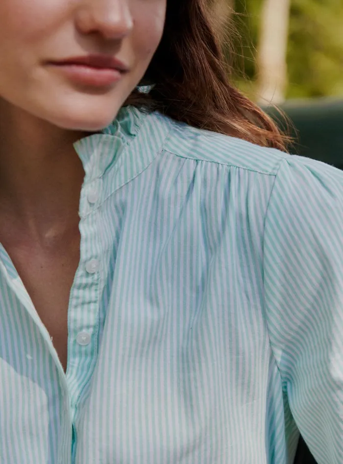 Petite Mendigote Tops Blouses Fw24 Chemise Tabatha Raye Meadow 8211 Women