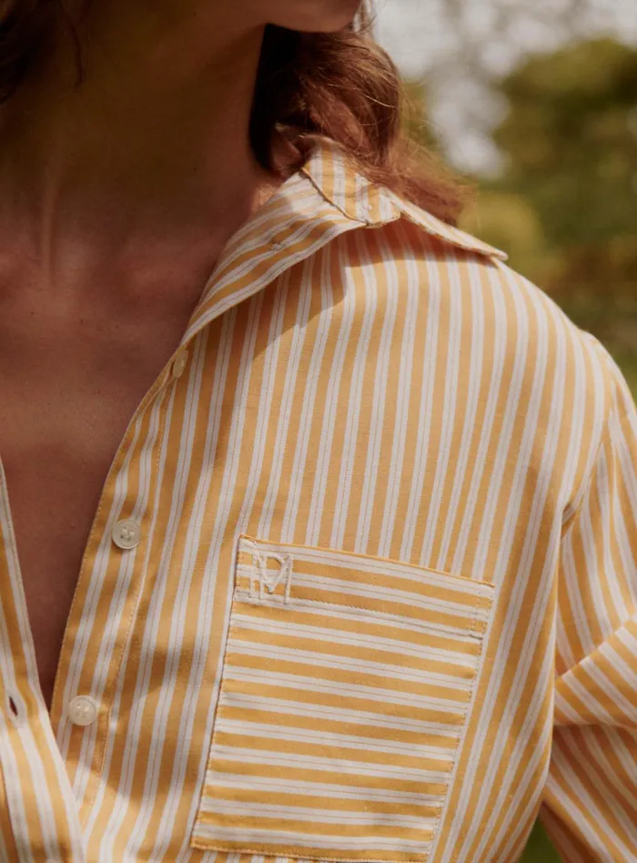 Petite Mendigote Tops Blouses Teyane Shirt Yellow 8211 Women