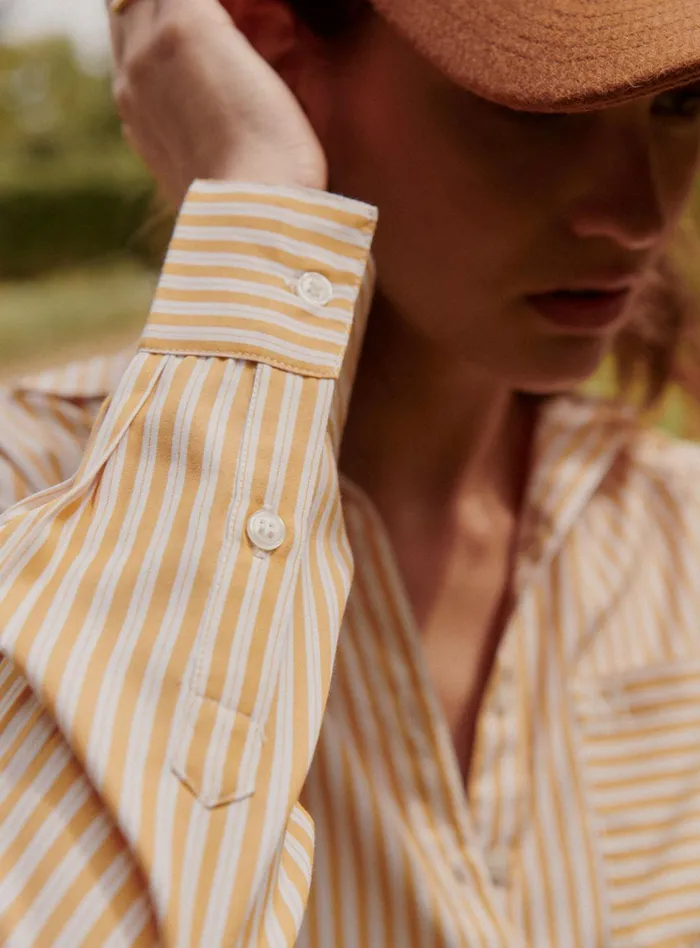 Petite Mendigote Tops Blouses Teyane Shirt Yellow 8211 Women
