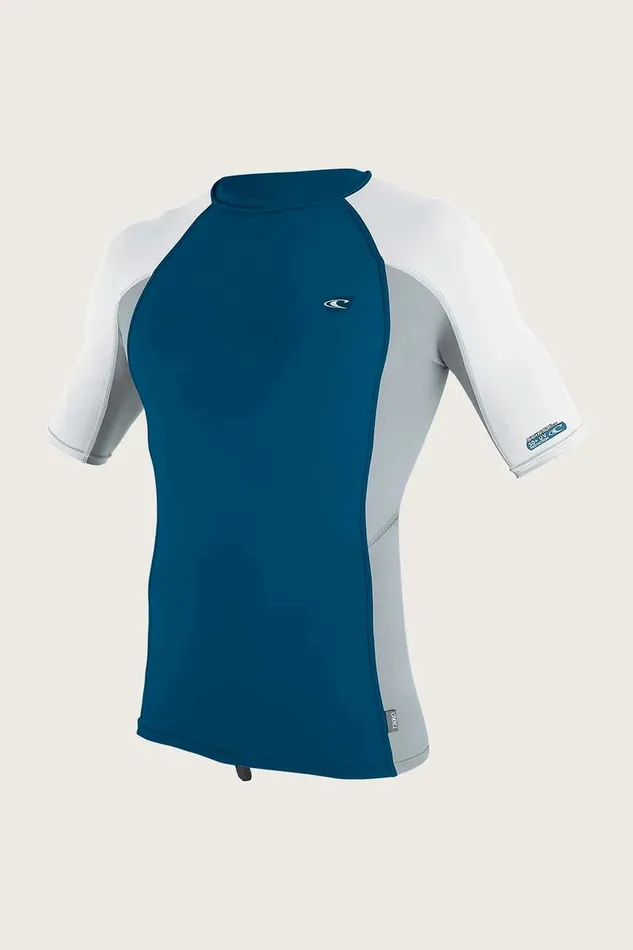 PREMIUM SKINS SS RASH GUARD Ultrablucoolgrywht Men O039NEILL Men039S Wetsuits PREMIUM SKINS SS RASH GUARD Ultrablucoolgrywht Men O039NEILL Men039S Wetsuits