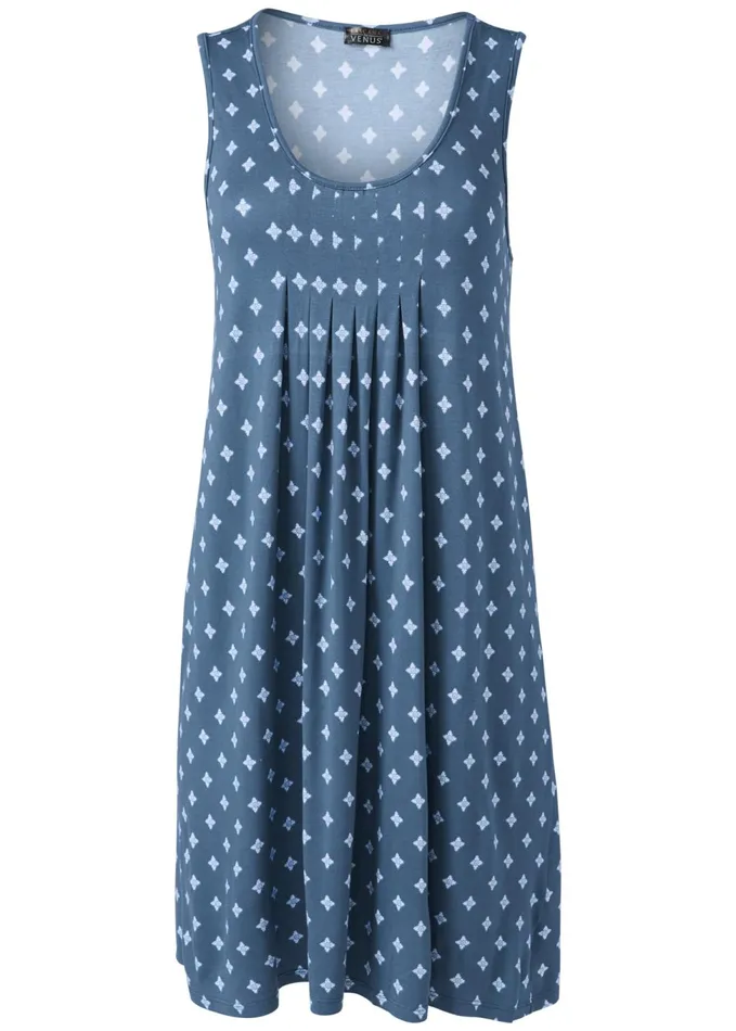 PRINT CASUAL DRESS Blue Multi Women VENUS Sundresses