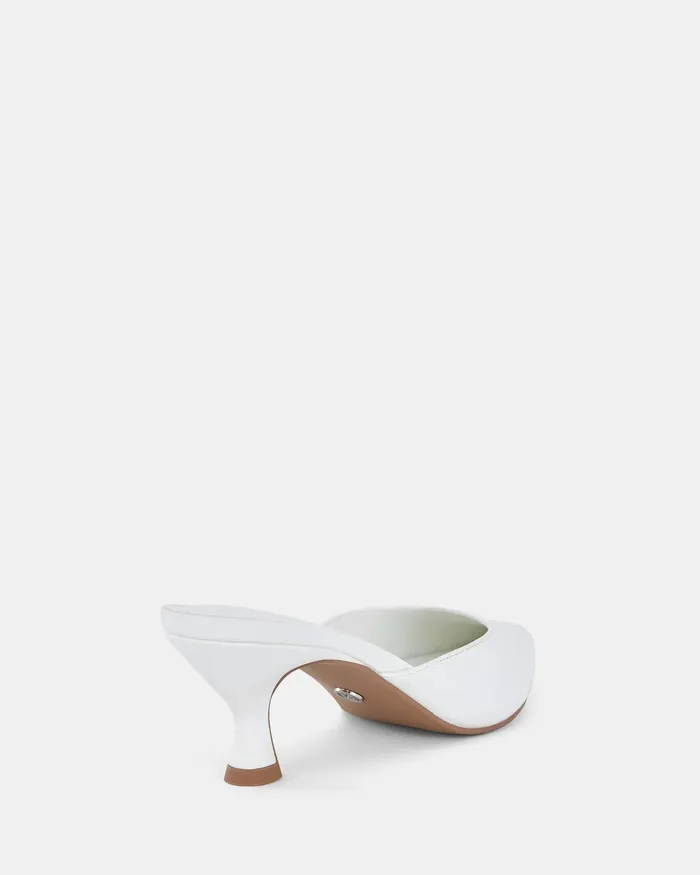Pumps NOVO Shoes Women IMASHI WHITE Kitten Heels