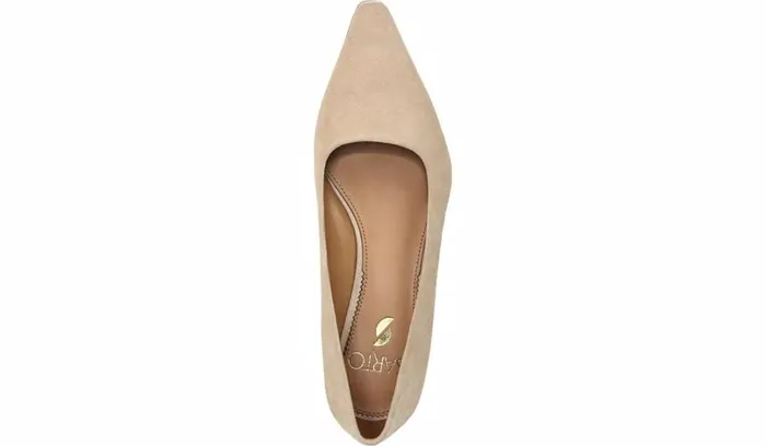 Pumps Women Franco Sarto Sarto Modena Block Heel Pump Nude Leather