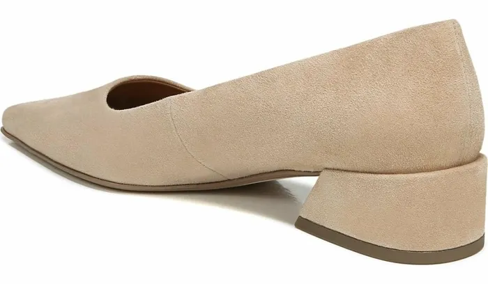 Pumps Women Franco Sarto Sarto Modena Block Heel Pump Nude Leather