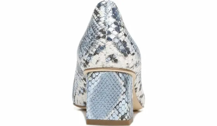 Pumps Women Franco Sarto Sarto Regal Pump Airy Blue Snake Leather