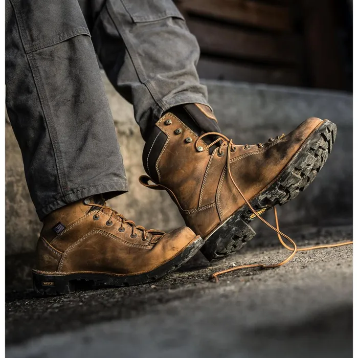 Quarry USA Distressed Brown Men Danner Boots