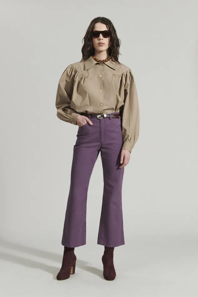 Rachel Comey Shirts Women Ramos Top Mushroom