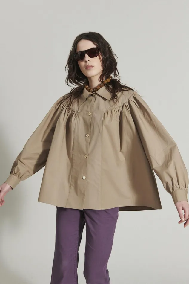 Rachel Comey Shirts Women Ramos Top Mushroom