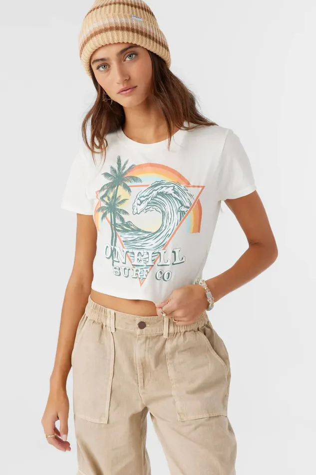 RAINBOW SHORE TEE Winter White Women O039NEILL Clothing