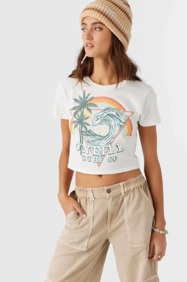 RAINBOW SHORE TEE Winter White Women O039NEILL Clothing