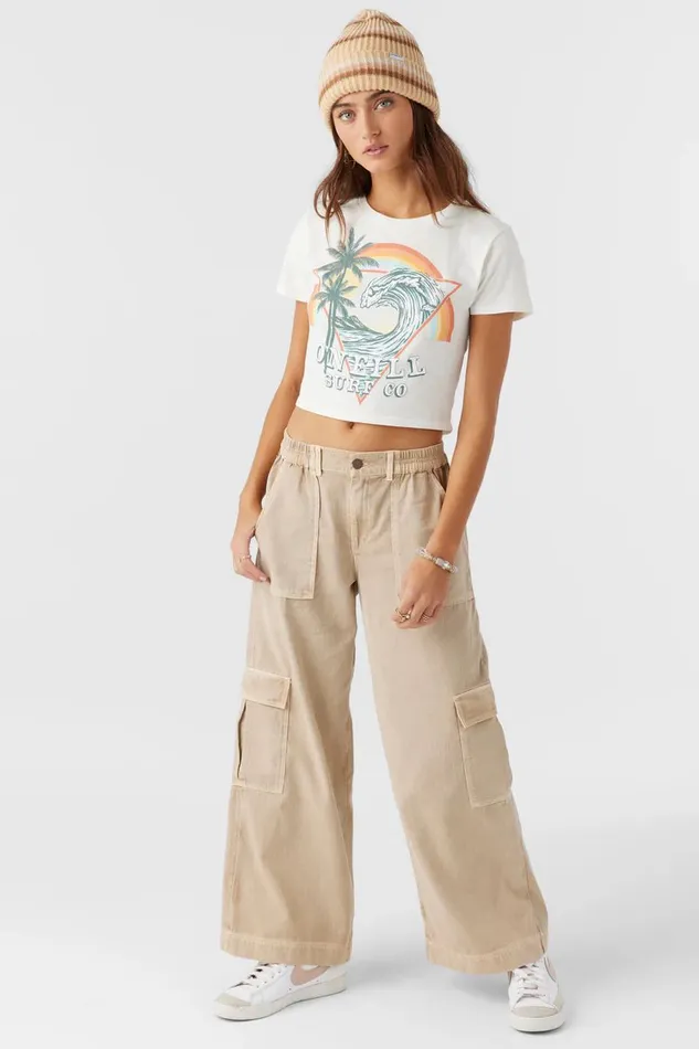 RAINBOW SHORE TEE Winter White Women O039NEILL Clothing