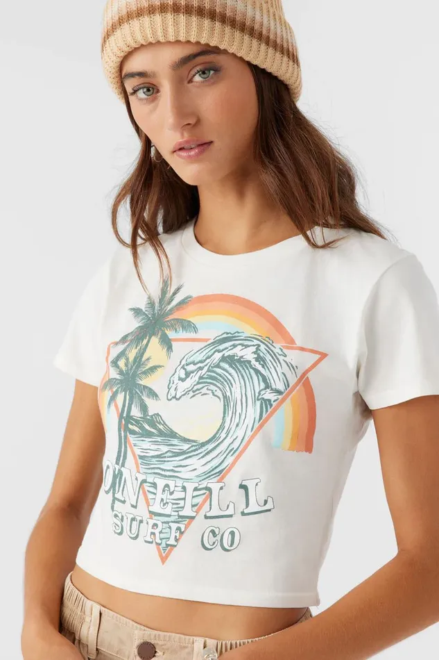 RAINBOW SHORE TEE Winter White Women O039NEILL Clothing