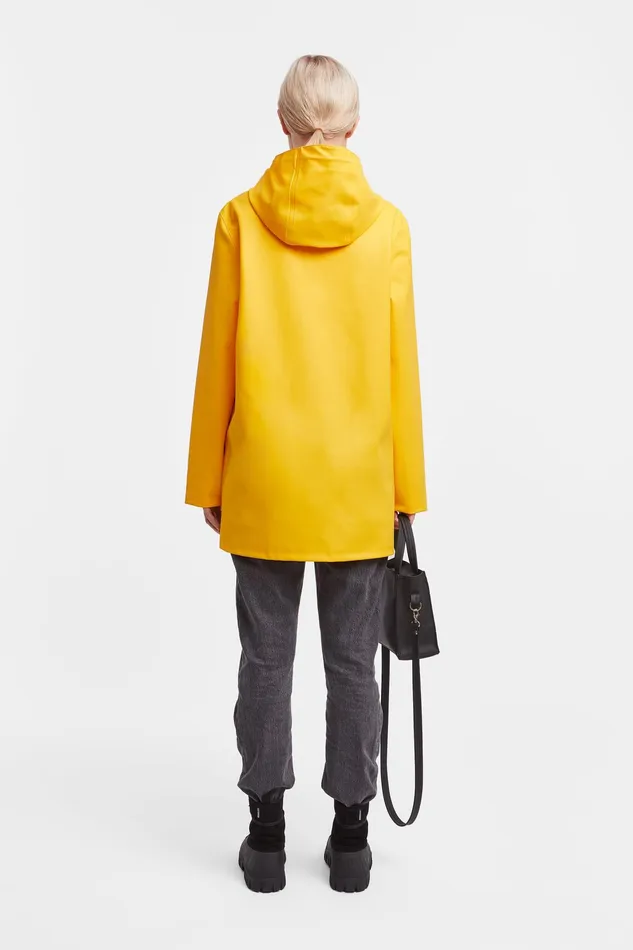 Raincoats Women Stutterheim Stockholm Raincoat Yellow