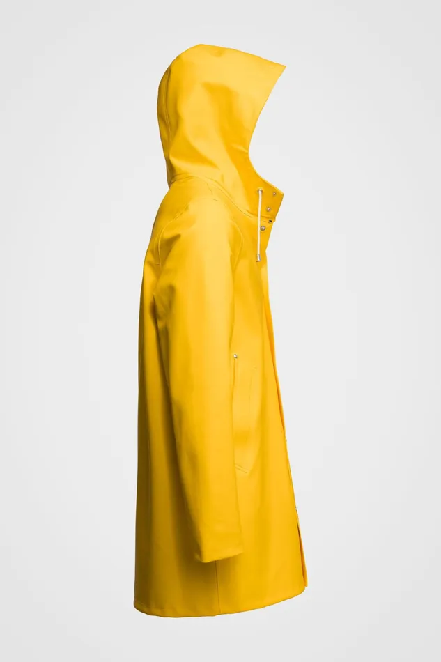 Raincoats Women Stutterheim Stockholm Raincoat Yellow