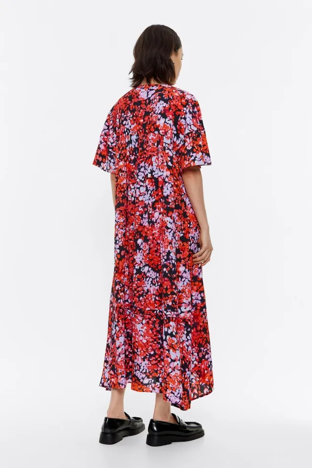 Red Leomimosa Scarf Midi Dress Leomimosa Red Women Bimba Y Lola Dresses And Jumpsuits Red Leomimosa Scarf Midi Dress Leomimosa Red Women Bimba Y Lola Dresses And Jumpsuits