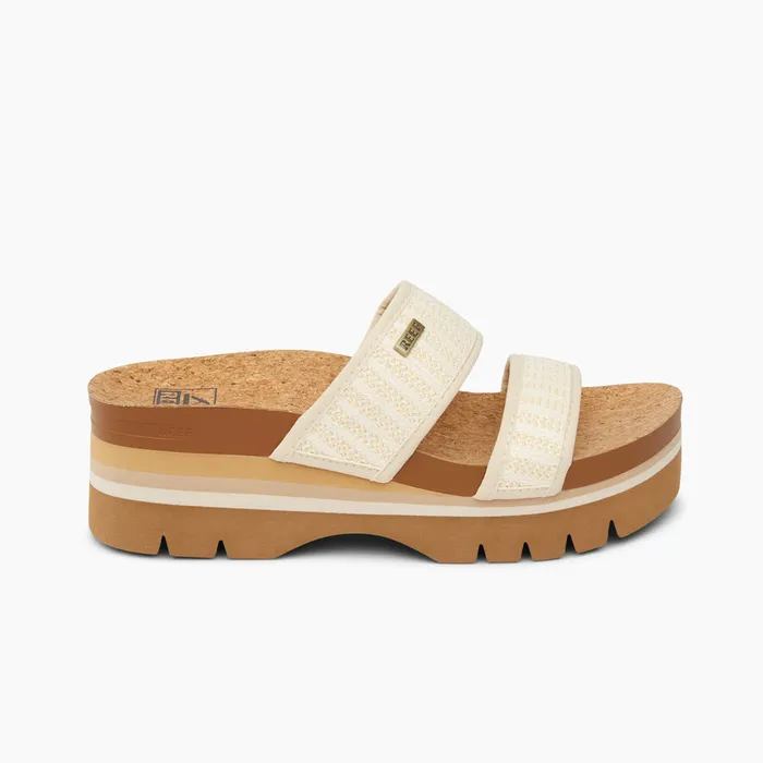 Reef Sandals Cushion Vista Higher Raffia 8211 Women
