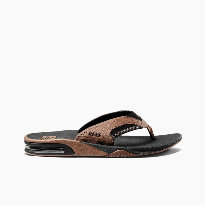 Reef Sandals Fanning Black And Tan 8211 Men
