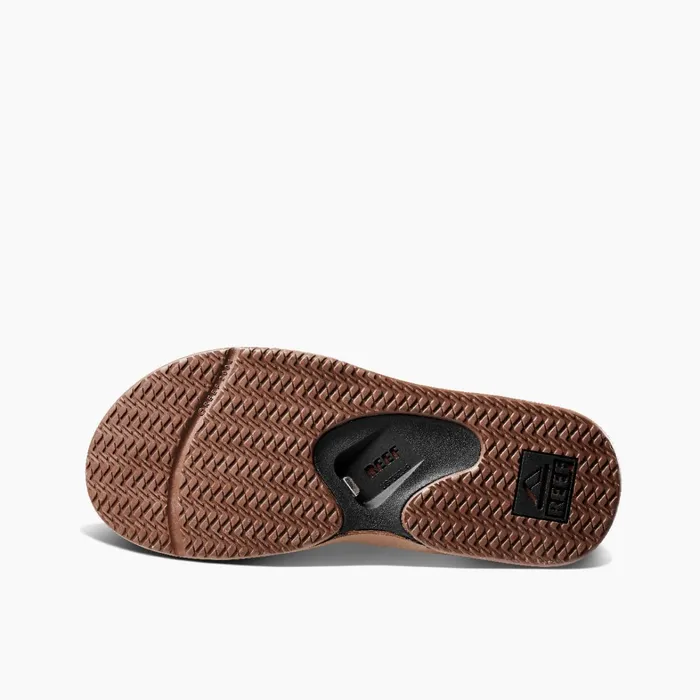 Reef Sandals Fanning Black And Tan 8211 Men Reef Sandals Fanning Black And Tan 8211 Men