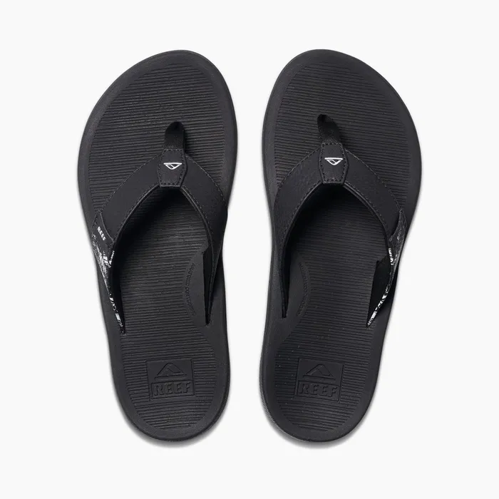 Reef Sandals Santa Ana Blackwhite 8211 Women