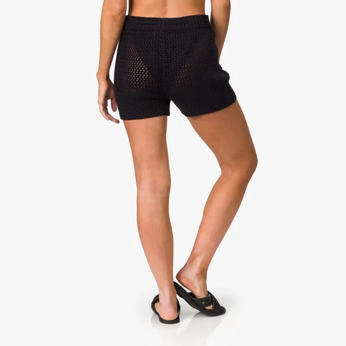 Reef Shorts Pants and Skirts Mika Sweater Short Caviar 8211 Women Reef Shorts Pants and Skirts Mika Sweater Short Caviar 8211 Women