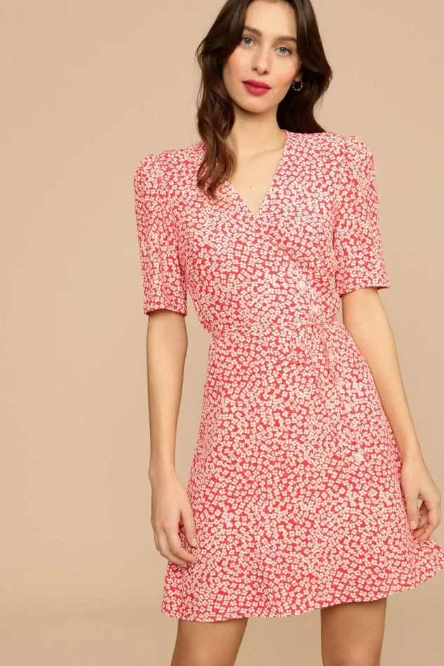 Rouje GABINETTE Dress Coquelicot Fleurette Women Dresses