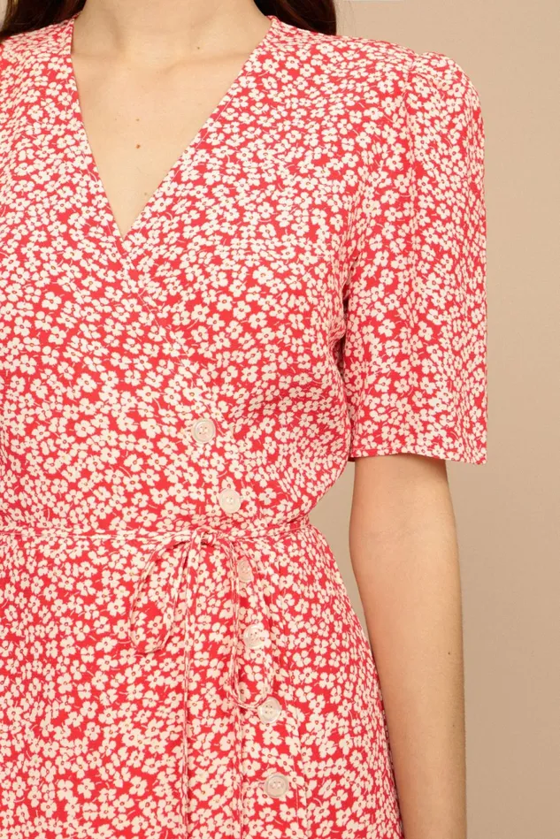 Rouje GABINETTE Dress Coquelicot Fleurette Women Dresses