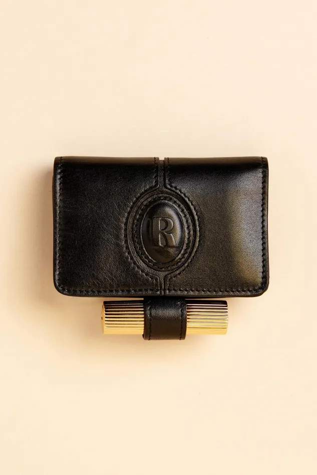 Rouje KIKI Wallet Nappa Noir Women Small Leather Goods
