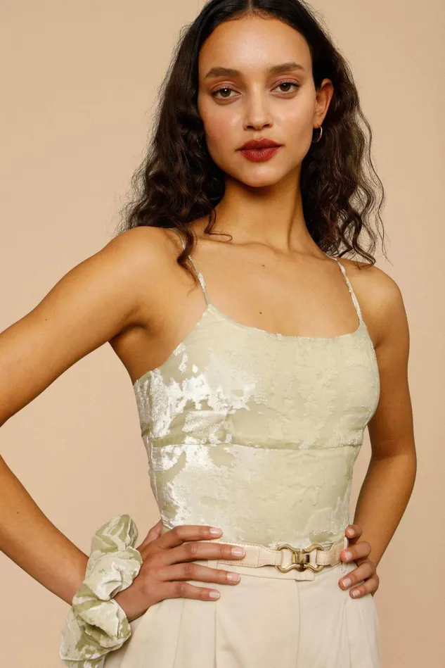 Rouje MAELA Top Dvor Vert D039eau Women Blouses and Tops