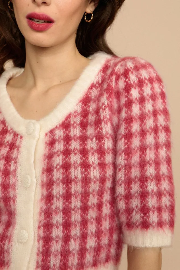 Rouje RONNY Cardigan Rouge Uni Women Knits