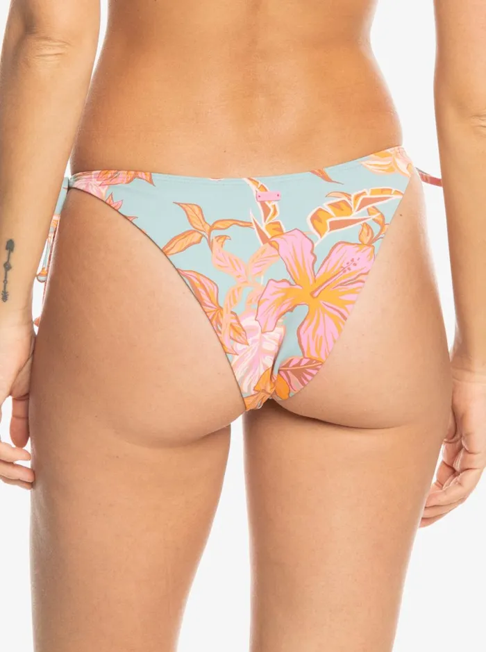 Roxy Bikinis Printed Beach Classics Cheeky Bikini Bottoms Blue Surf Kartoffel Tropical 8211 Women