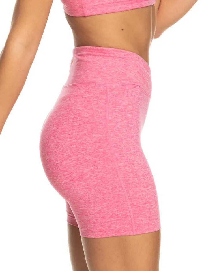 Roxy Bottoms Everyday Sports Shorts Shocking Pink Heather 8211 Women