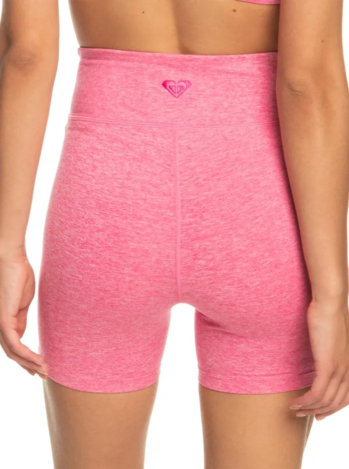 Roxy Bottoms Everyday Sports Shorts Shocking Pink Heather 8211 Women