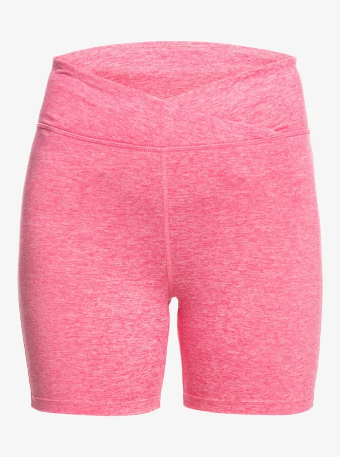 Roxy Bottoms Everyday Sports Shorts Shocking Pink Heather 8211 Women