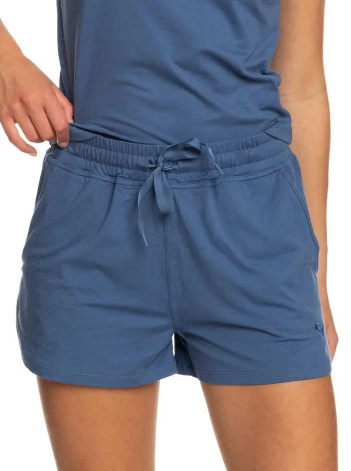 Roxy Bottoms Naturally Active Sports Shorts Bijou Blue 8211 Women