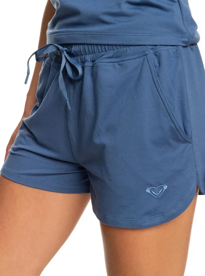 Roxy Bottoms Naturally Active Sports Shorts Bijou Blue 8211 Women