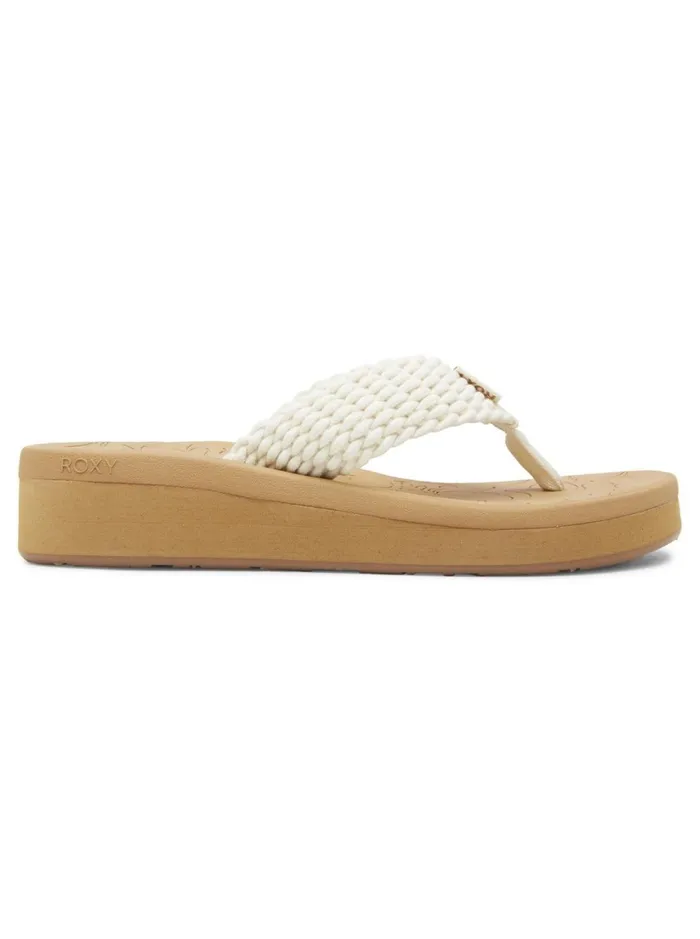 Roxy Flip Flops Caillay WaterFriendly Sandals Cream 8211 Women