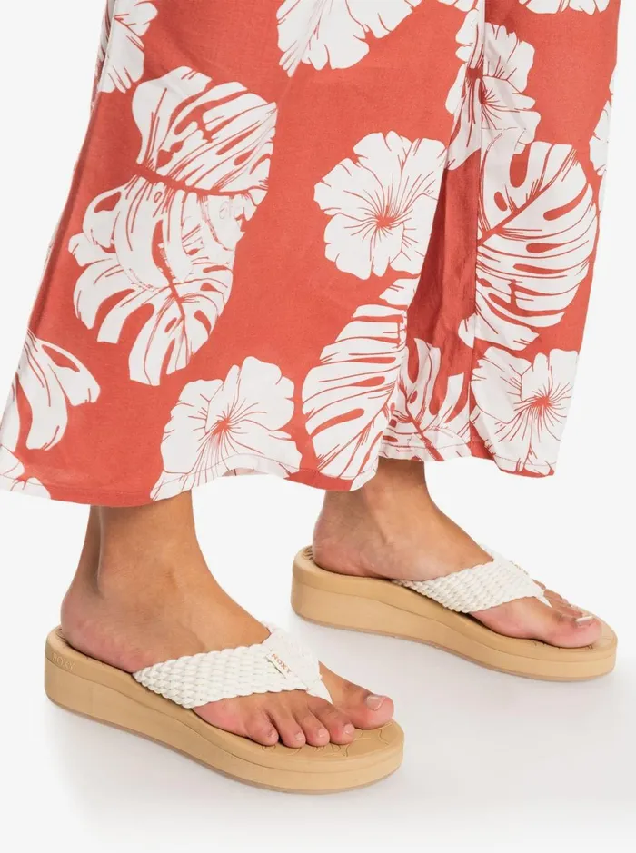 Roxy Flip Flops Caillay WaterFriendly Sandals Cream 8211 Women
