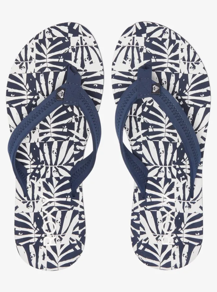 Roxy Flip Flops Vista Loreto FlipFlops Bluewhite 8211 Women