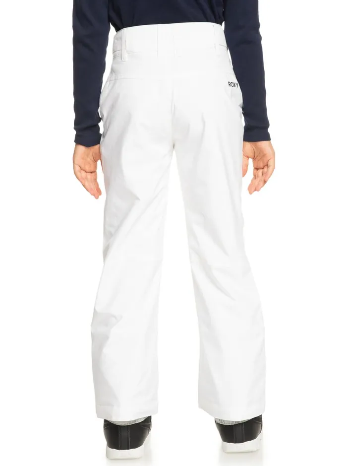Roxy Girls Snow Girl039s 416 Backyard Technical Snow Pants Bright White 8211 Women