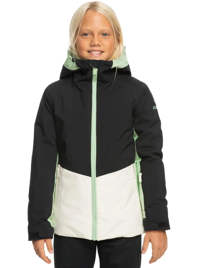 Roxy Girls Snow Girl039s 416 Silverwinter Technical Snow Jacket True Black 8211 Women Roxy Girls Snow Girl039s 416 Silverwinter Technical Snow Jacket True Black 8211 Women