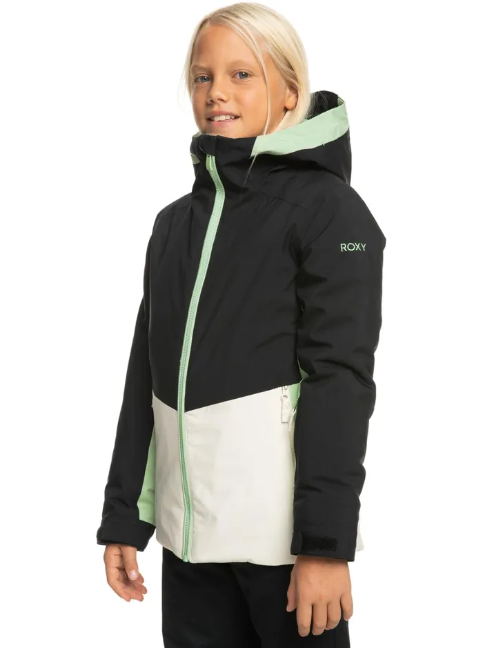 Roxy Girls Snow Girl039s 416 Silverwinter Technical Snow Jacket True Black 8211 Women