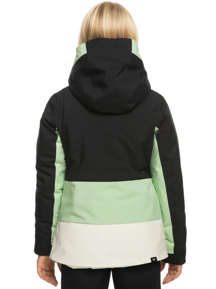 Roxy Girls Snow Girl039s 416 Silverwinter Technical Snow Jacket True Black 8211 Women