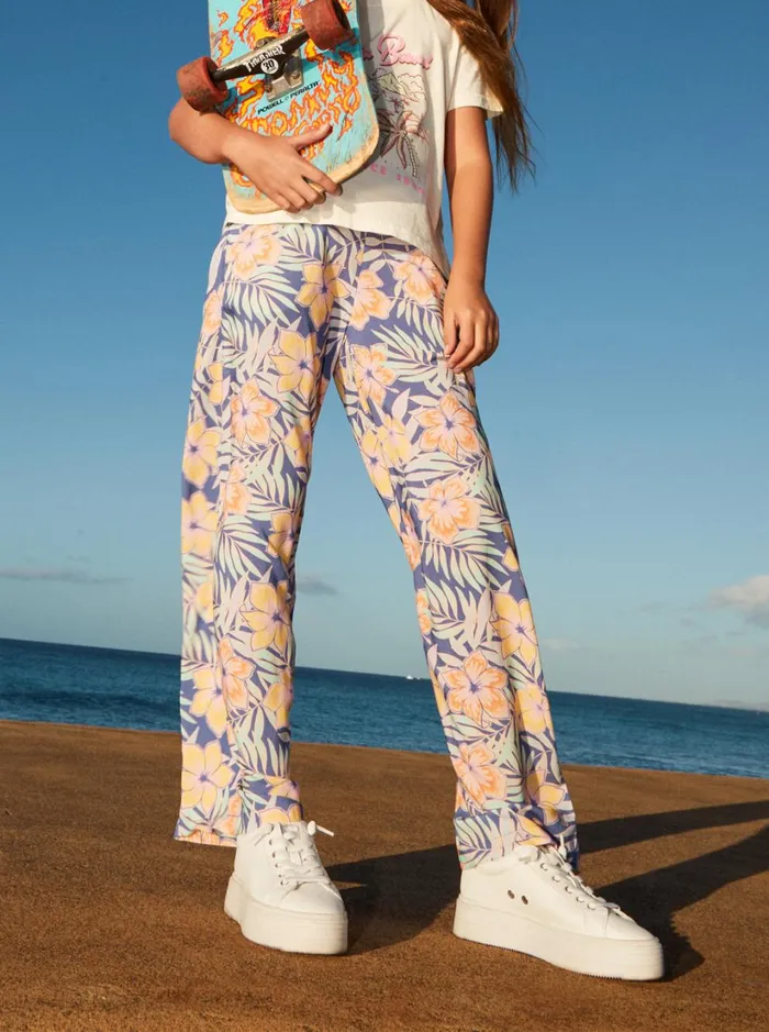 Roxy Jeans and Pants Girl039s 416 You Found Me Pants Marlin Funky Palm 8211 Women Roxy Jeans and Pants Girl039s 416 You Found Me Pants Marlin Funky Palm 8211 Women