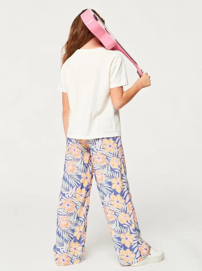 Roxy Jeans and Pants Girl039s 416 You Found Me Pants Marlin Funky Palm 8211 Women